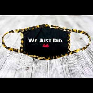 We did it. 46 presidential mask.